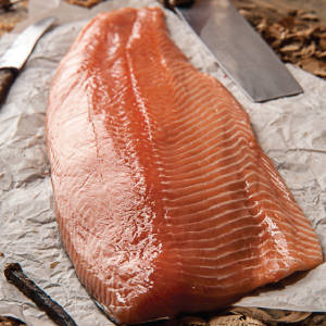 Cold Smoked Trout, Whole Side Unsliced
