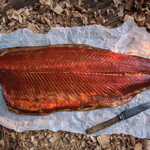Kiln Roasted Smoked Trout, Whole Side unsliced