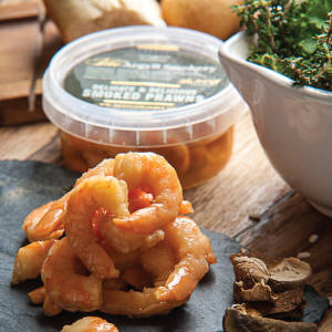 Smoked Prawns, Shelled